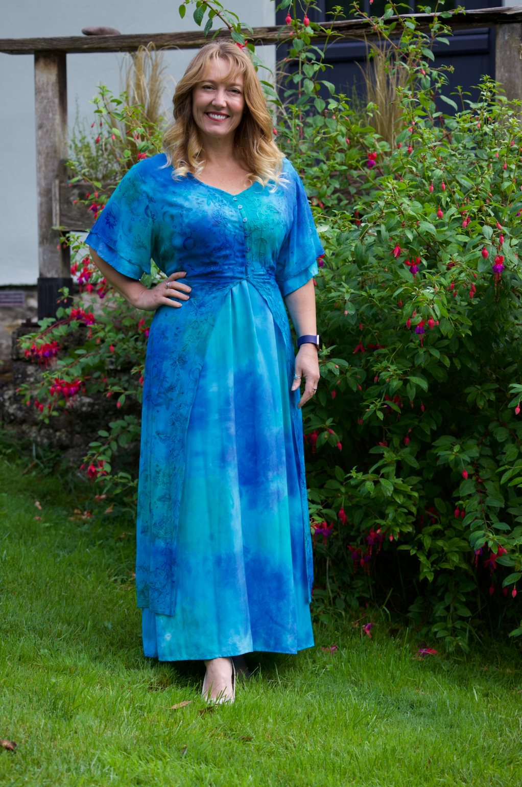 Suzanna Dress Turquoise