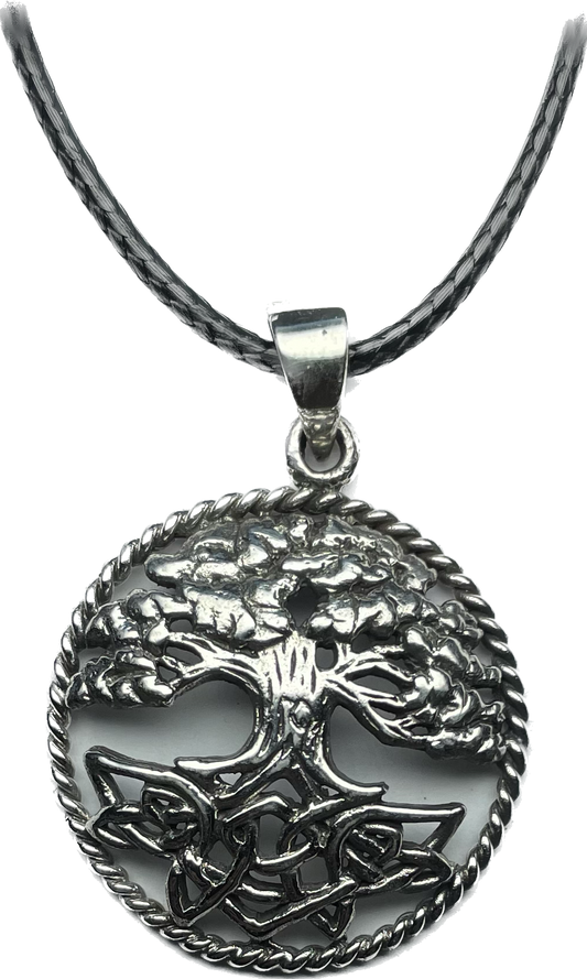 Silver Tree of Life 925 Necklace